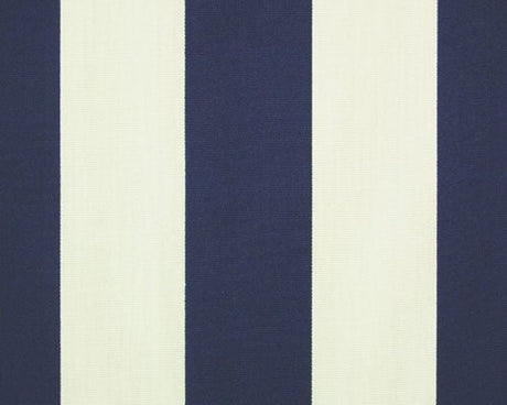 Sample of Premier Prints Vertical Deep Blue Upholstery Fabric