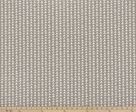 Sample of Premier Prints Vine Oyster Upholstery Fabric