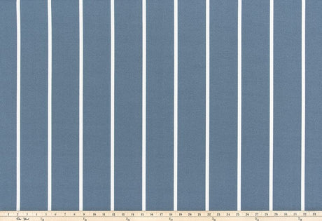 Sample of Premier Prints Windridge Slate Blue Polyester Garden Retreat Outdoor Collection Upholstery Fabric