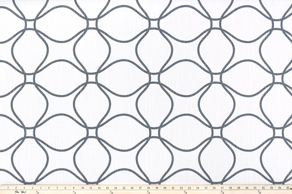 Premier Prints Zane Black Flame Slub Canvas Zen Nature Collection Multipurpose Fabric