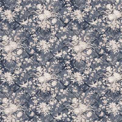 Ralph Lauren Eliza Floral Vintage Blue FRL5146-02 Multipurpose Fabric