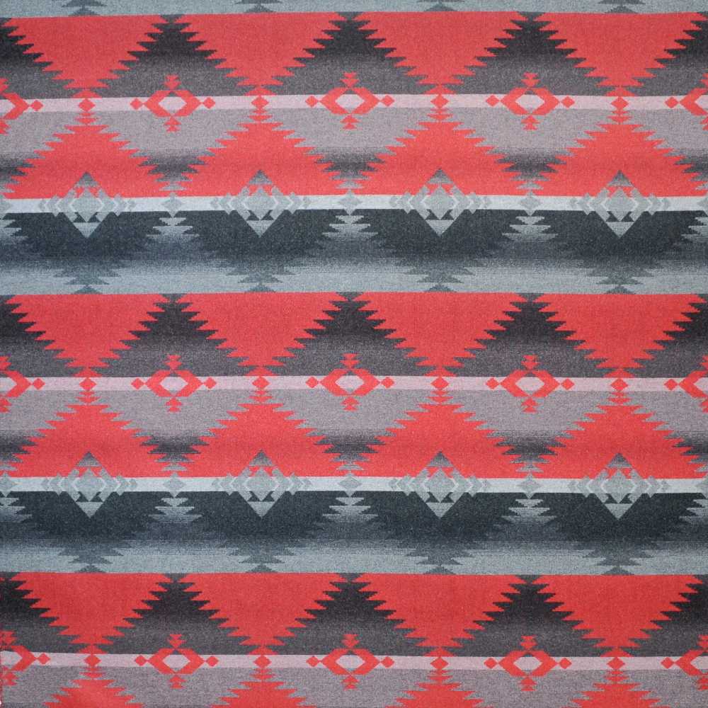 Ralph Lauren Red Rock Blanket Cochineal Red FRL5144 The Ranch Collection Multipurpose Fabric