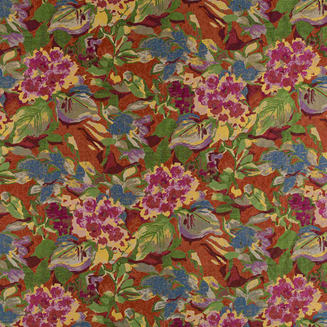 Robert Allen Cap Bon Garden Tomato Color Library Collection Indoor Upholstery Fabric