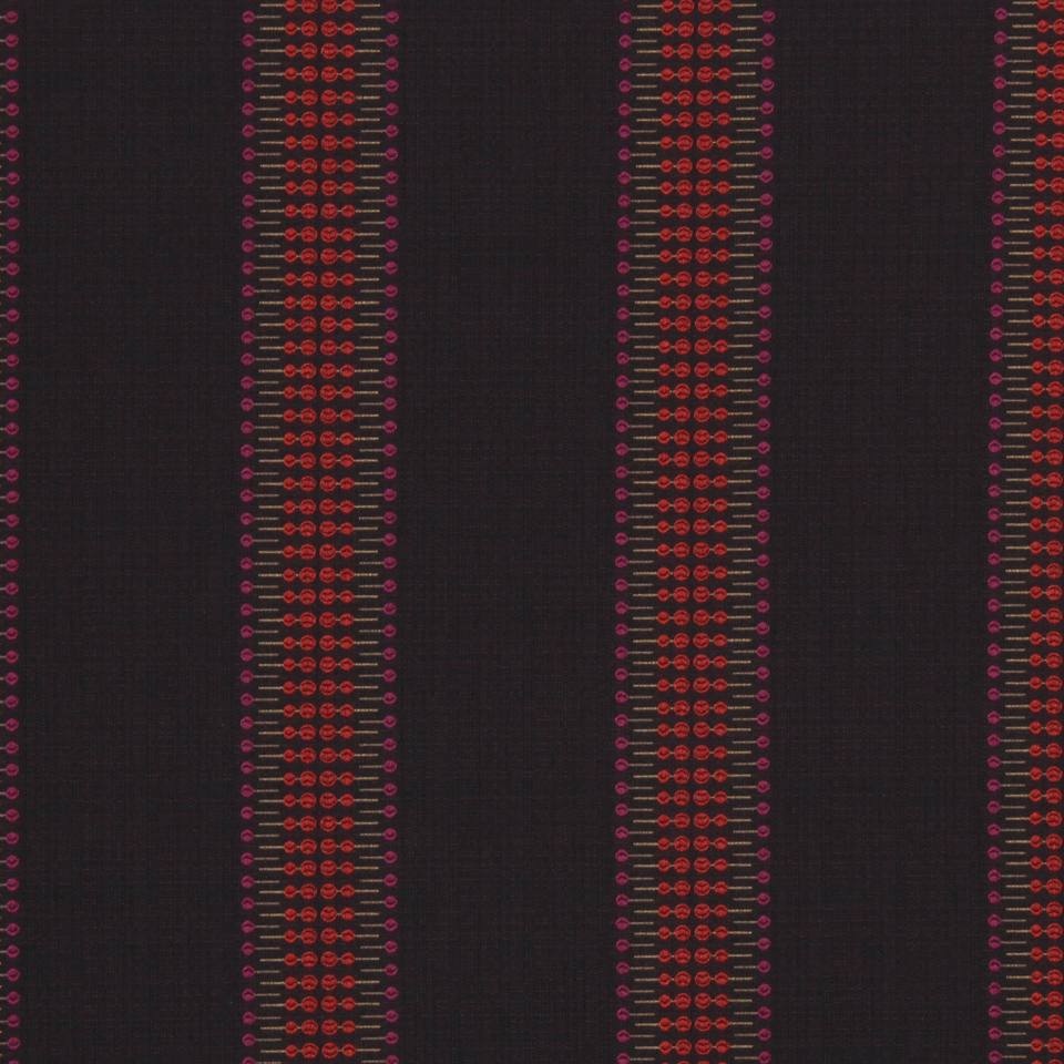 Robert Allen Contract Hammer Stripe Orchid Color Library Collection Indoor Upholstery Fabric