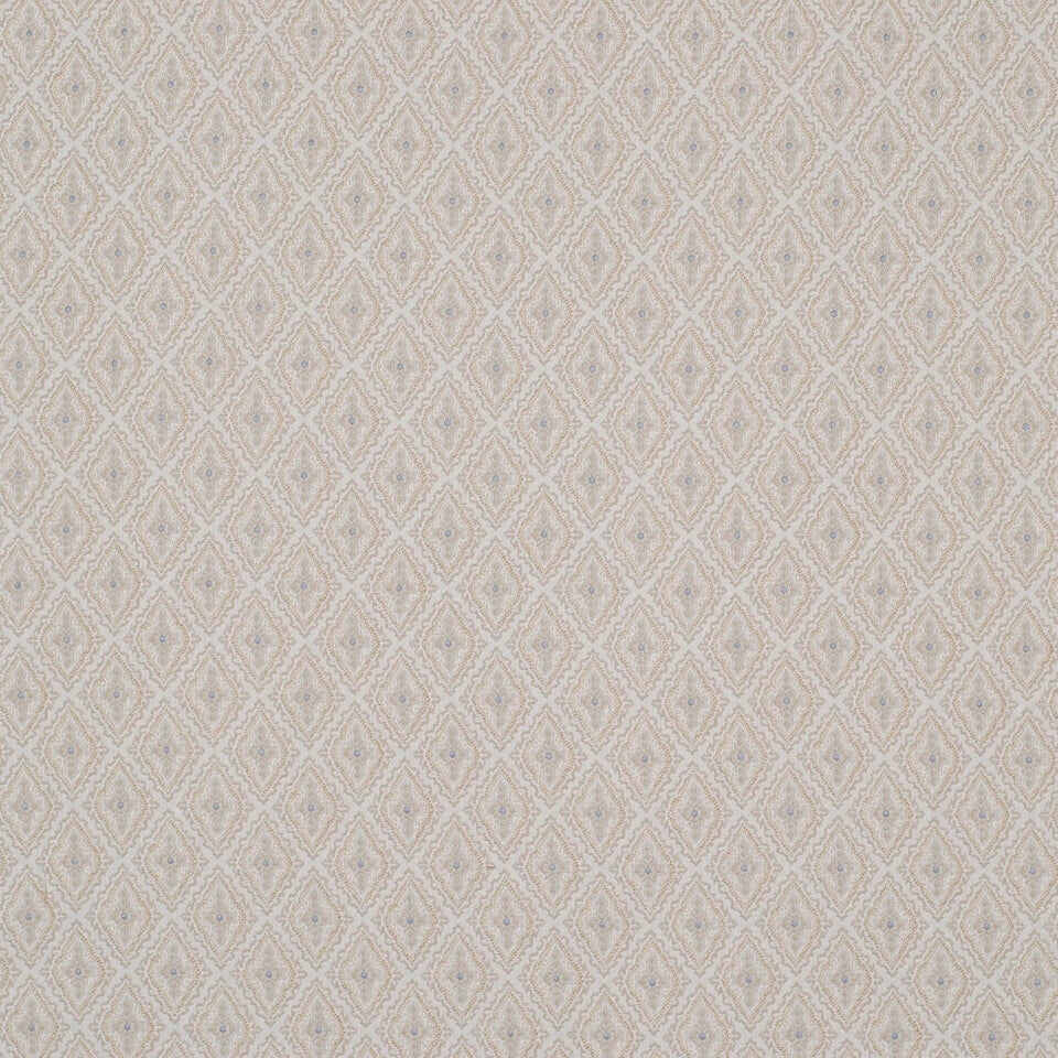 Robert Allen Diamond Fence Sand Dollar Color Library Collection Indoor Upholstery Fabric
