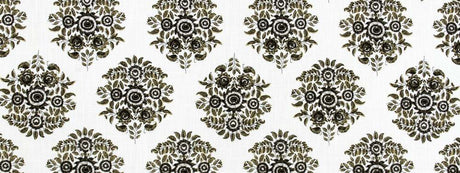Robert Allen Dora Flora Smoke Color Library Collection Multipurpose Fabric