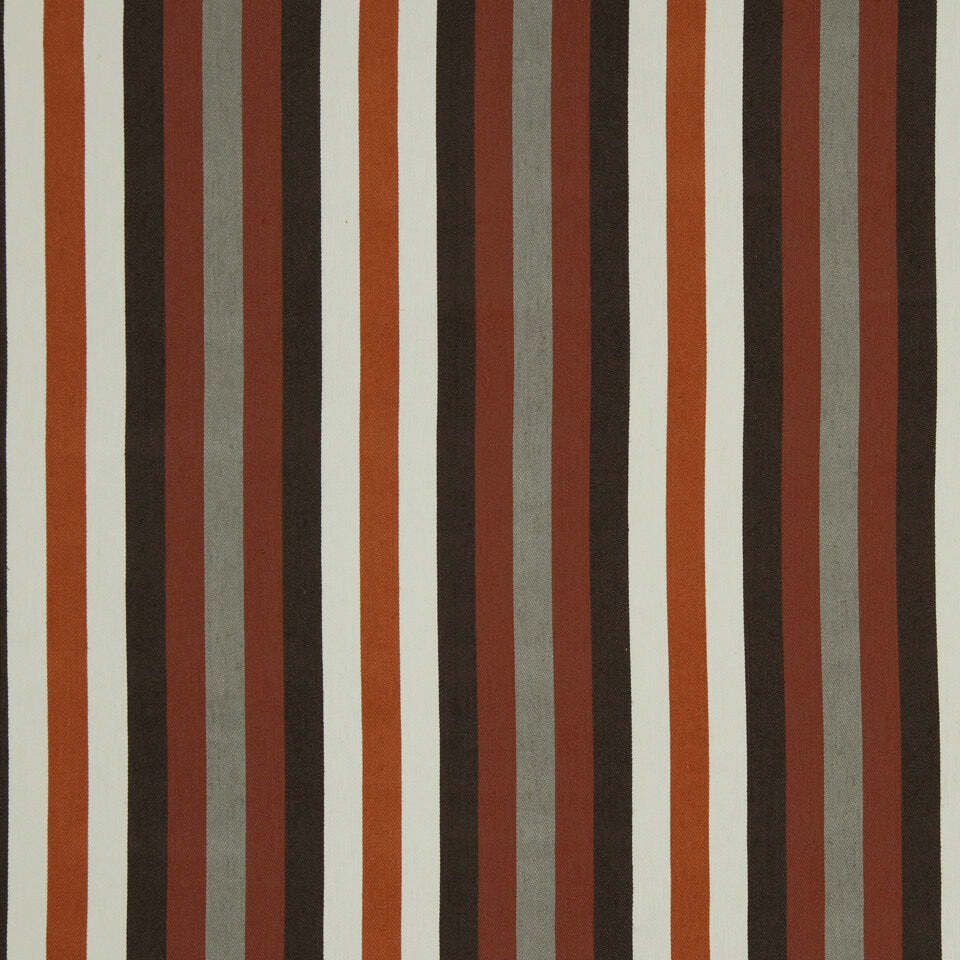 Robert Allen Endless Stripe Saffron Color Library Collection Indoor Upholstery Fabric