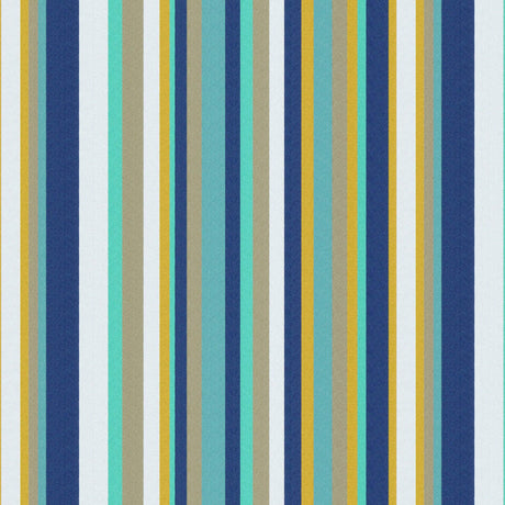 Robert Allen Eos Stripe Cobalt Color Library Collection Indoor Upholstery Fabric