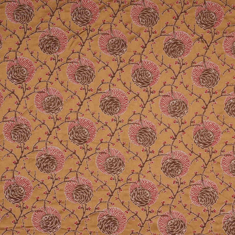 Robert Allen Fanny Toffee Color Library Collection Indoor Upholstery Fabric