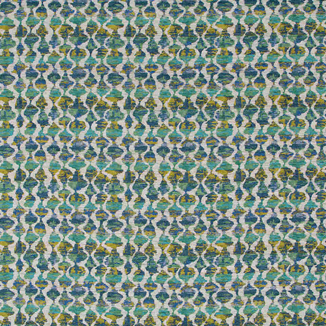 Robert Allen Fiesta Abacus Aqua Color Library Collection Indoor Upholstery Fabric