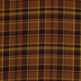 Robert Allen Hopsack Plaid Persimmon Indoor Upholstery Fabric