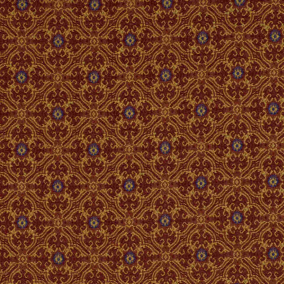Robert Allen King Louie Aged Brick Color Library Collection Indoor Upholstery Fabric