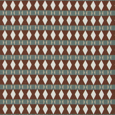 Robert Allen Mali Stripe Carob Color Library Collection Indoor Upholstery Fabric