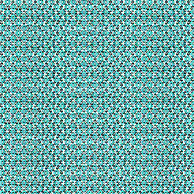 Robert Allen Maze Avenue Turquoise Color Library Collection Indoor Upholstery Fabric