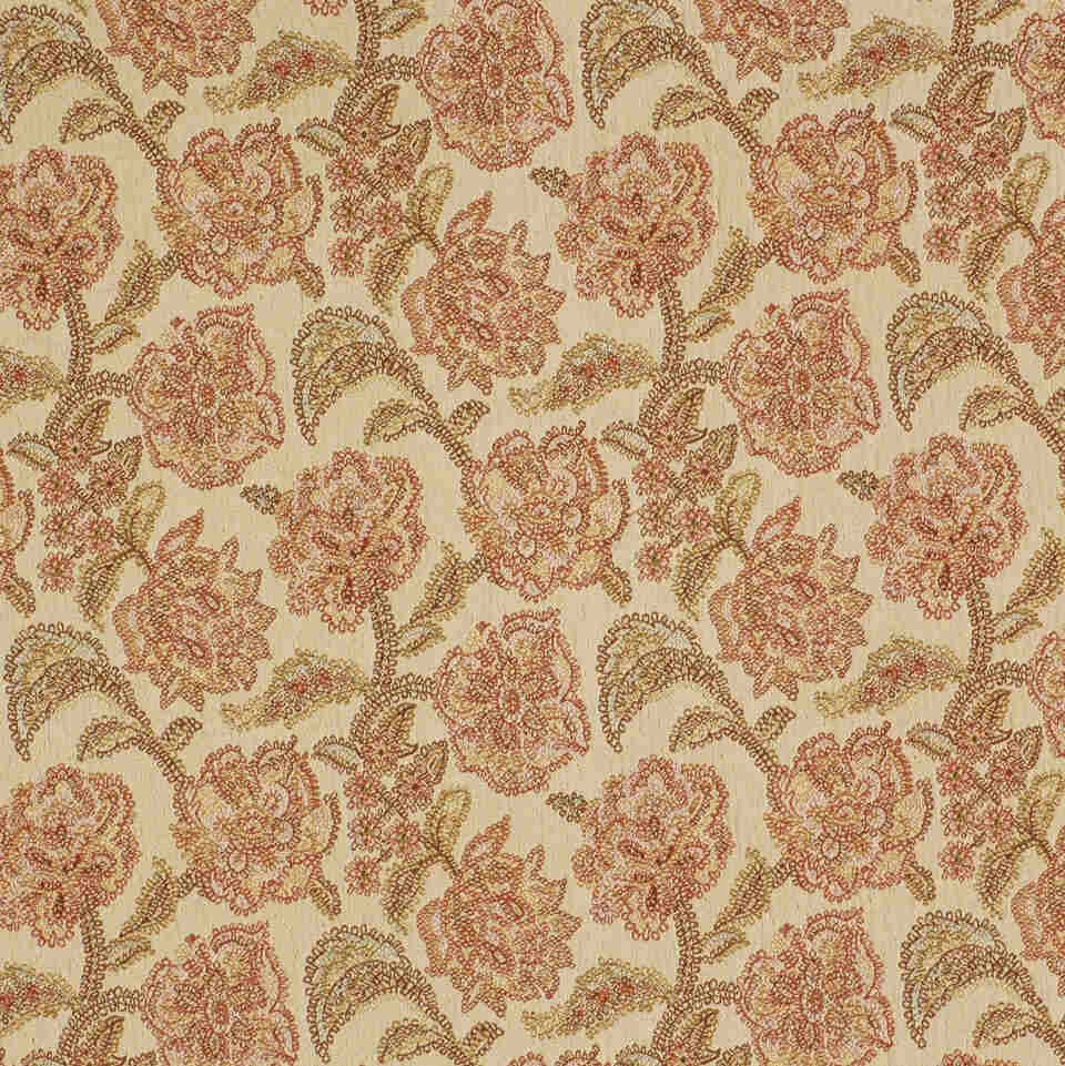 Robert Allen Miguel Hibiscus Color Library Collection Indoor Upholstery Fabric