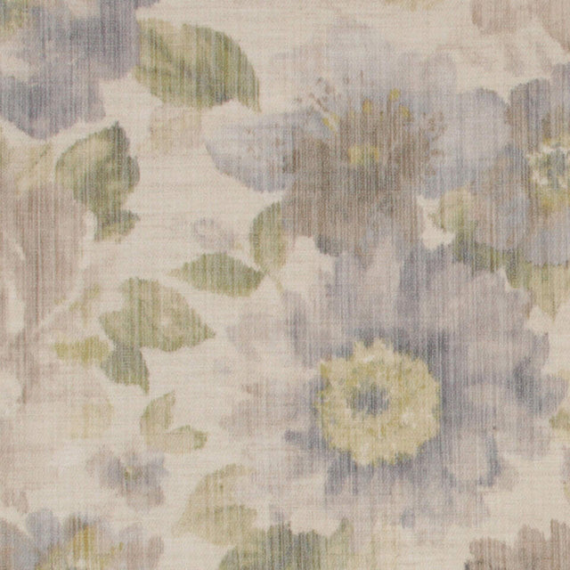 Robert Allen Misty Floral Iris Color Library Collection Indoor Upholstery Fabric