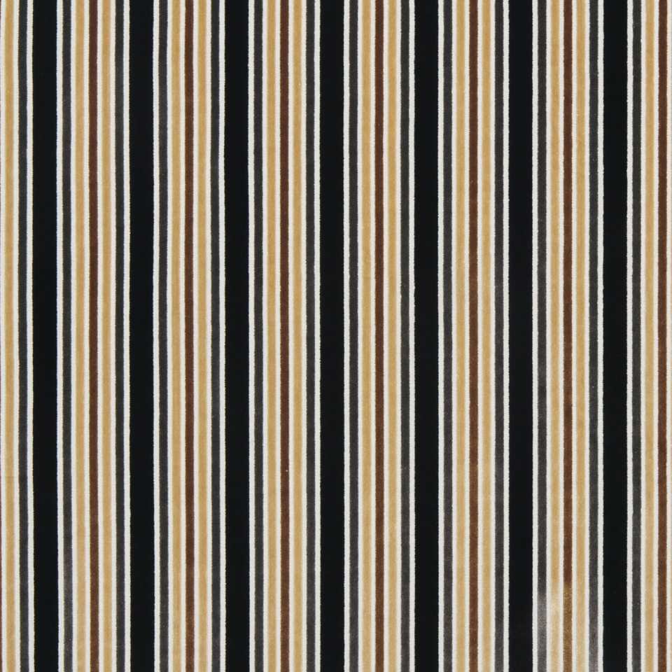 Robert Allen Multi Vel Stripe Greystone Color Library Collection Indoor Upholstery Fabric