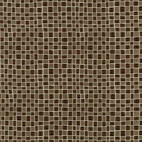 Robert Allen Napata Box Carob Color Library Collection Indoor Upholstery Fabric