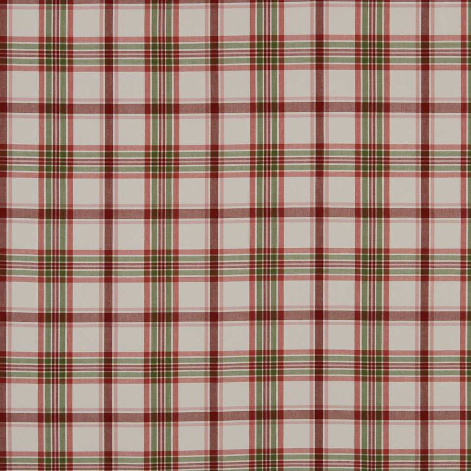 Robert Allen Piper Plaid Auburn Color Library Collection Multipurpose Fabric