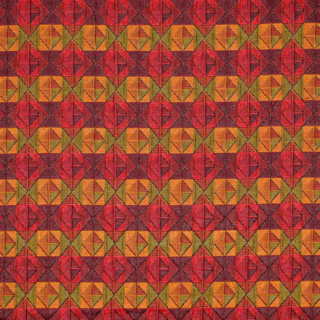 Robert Allen Quarter Time Crimson Color Library Collection Indoor Upholstery Fabric