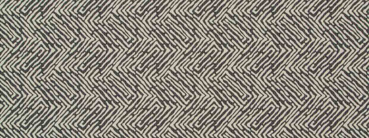 Robert Allen Randili Maze Charcoal Indoor Upholstery Fabric
