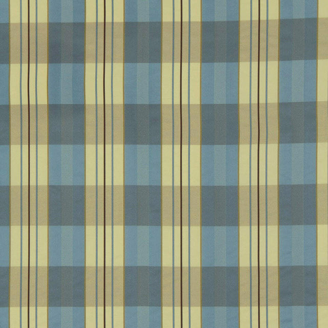 Robert Allen Sateen Stripe Hydrangea Color Library Collection Indoor Upholstery Fabric