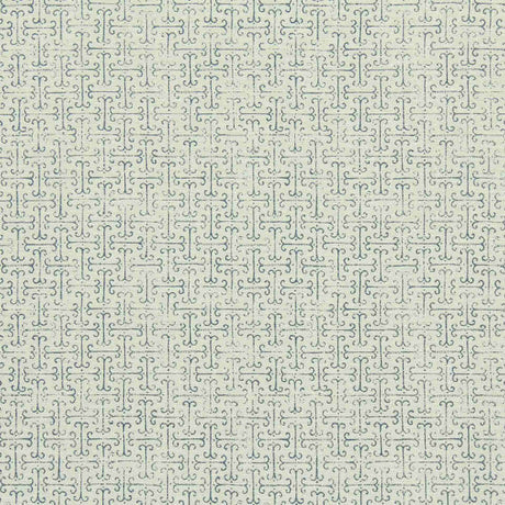 Robert Allen Scroll Lines Bluebell Color Library Collection Indoor Upholstery Fabric