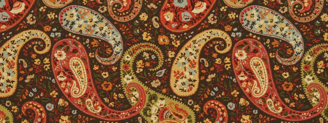Robert Allen Wild Paisley Jasper Color Library Collection Multipurpose Fabric