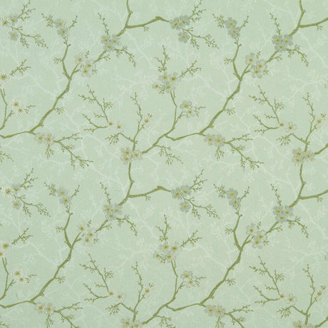 Robert Allen Willow Flowers Pistachio Color Library Collection Indoor Upholstery Fabric
