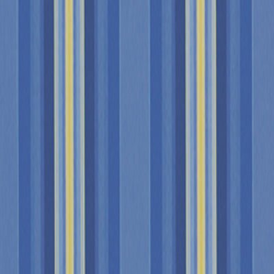 Sample of Sattler Blue Lagoon 320409 Elements Stripes Shade / Marine Fabric