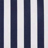Sample of Sattler True Blue 9612 Big Sur 60-inch Stripes Shade / Marine Fabric