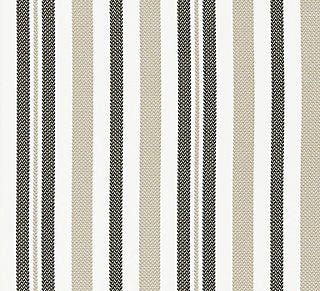 Scalamandre Santorini Stripe Smoke SC 000327188 Isola Collection Upholstery Fabric