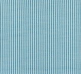 Scalamandre Tisbury Stripe Azure SC 000227109 Chatham Stripes and Plaids Collection Upholstery Fabric