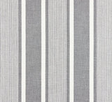 Scalamandre Wellfleet Stripe Zinc SC 000227111 Chatham Stripes and Plaids Collection Upholstery Fabric