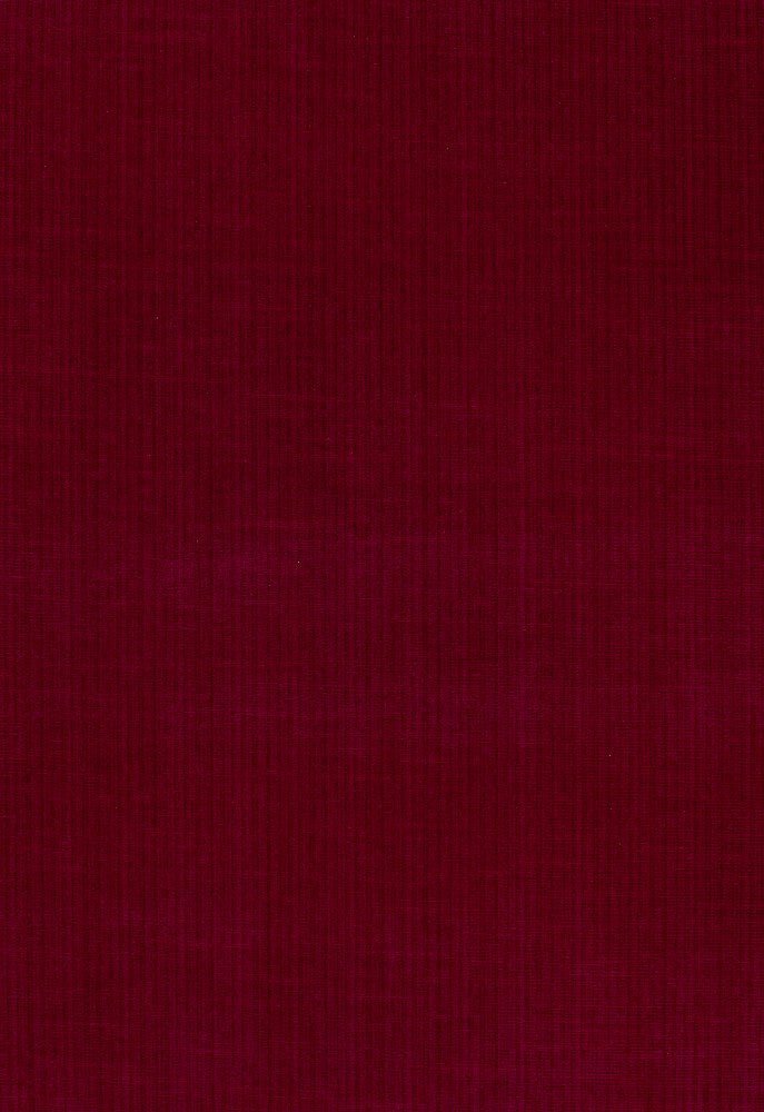 Schumacher Antique Strie Velvet Red 43049 Opulent Textures Collection Indoor Upholstery Fabric