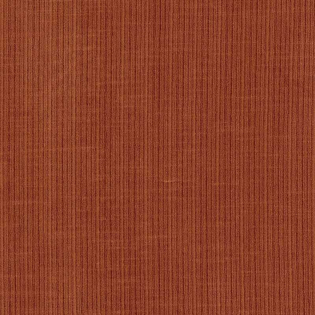 Schumacher Antique Strie Velvet Russet 69772 Perfect Basics: Antique Strie Velvet Collection Indoor Upholstery Fabric