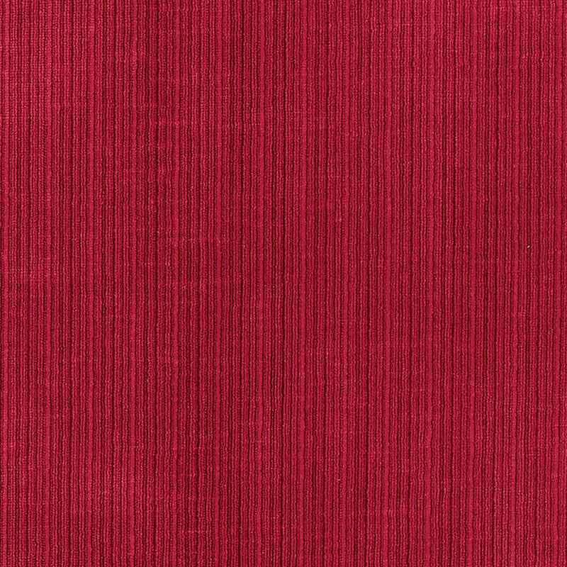 Schumacher Antique Strie Velvet Scarlet 69774 Perfect Basics: Antique Strie Velvet Collection Indoor Upholstery Fabric