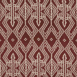 Schumacher Asaka Ikat Raisin 176092 Ikat Collection Indoor Upholstery Fabric