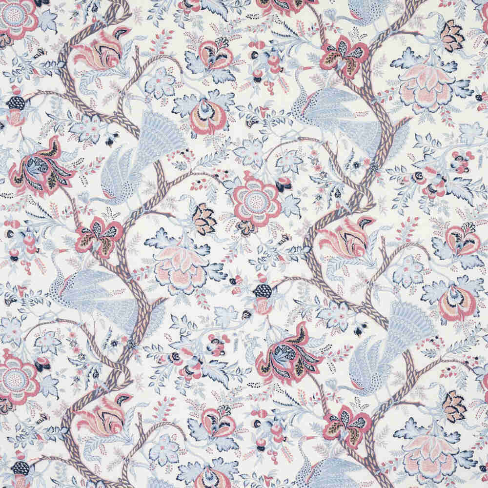 Schumacher Aveline Linen Lilac 180050 Schumacher Classics Collection Indoor Upholstery Fabric