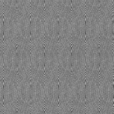 Sample of Schumacher Bark-Slate 5007592 Luxury Decor Wallpaper
