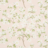 Schumacher Blooming Branch Blush 177410 Schumacher Classics Collection Indoor Upholstery Fabric