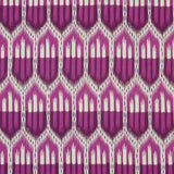 Schumacher Bukhara Ikat Fuchsia 176082 Ikat Collection Indoor Upholstery Fabric