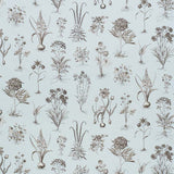 Schumacher Cabot Botanical Sky 178750 Schumacher Classics Collection Indoor Upholstery Fabric