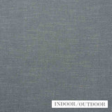 Schumacher Camarillo Weave Slate 73875 Indoor / Outdoor Linen Collection Upholstery Fabric