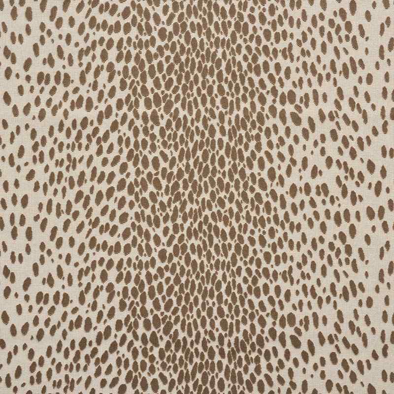 Schumacher Cheetah Velvet Natural 73911 Cut and Patterned Velvets Collection Indoor Upholstery Fabric