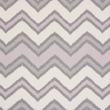 Schumacher Chevron Ikat Lilac 72632 Ikat Collection Indoor Upholstery Fabric