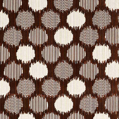 Schumacher Cirque Velvet Brown 73923 Cut and Patterned Velvets Collection Indoor Upholstery Fabric