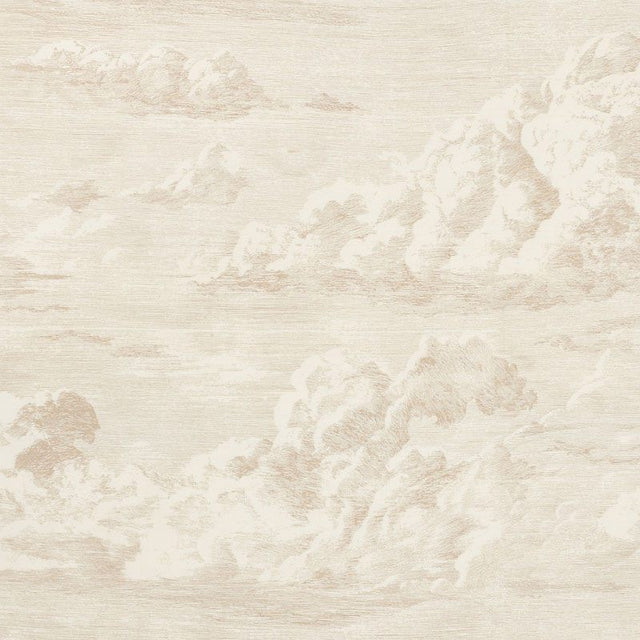 Schumacher Cloud Toile Champagne 177000 Schumacher Classics Collection Indoor Upholstery Fabric