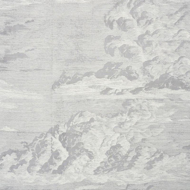 Schumacher Cloud Toile Fog 177002 Schumacher Classics Collection Indoor Upholstery Fabric