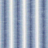 Schumacher Colada Stripe Blue 76660 Indoor / Outdoor Linen Collection Upholstery Fabric